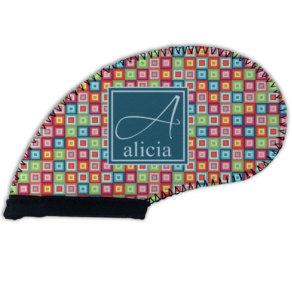 Retro Squares Golf Club Covers - FRONT