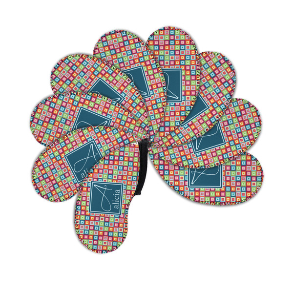 Retro Squares Golf Club Covers - PARENT/MAIN (set of 9)