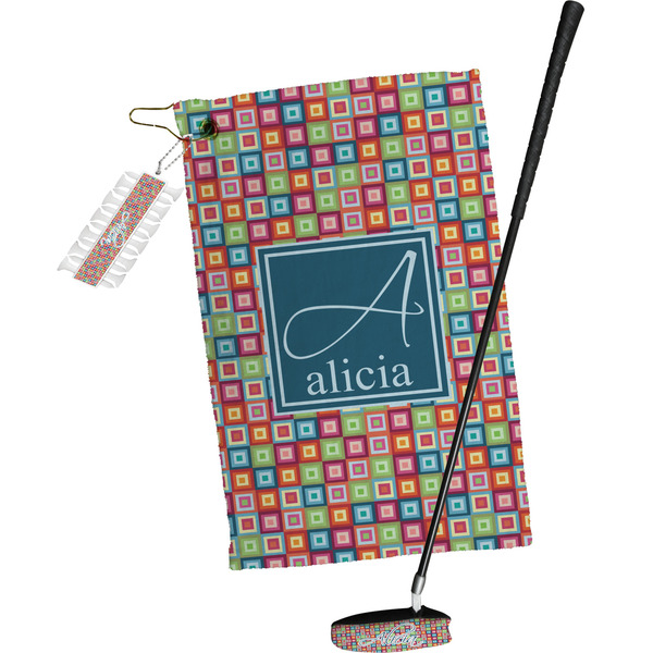 Retro Squares Golf Gift Kit (Full Print)