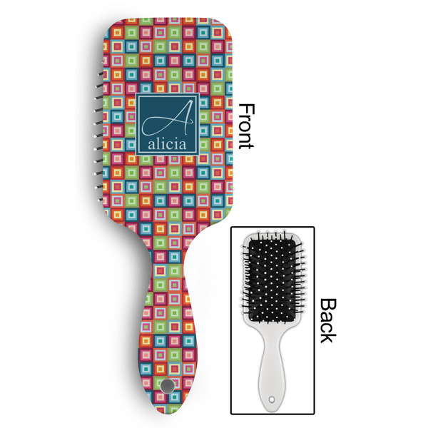 Retro Squares Hair Brush - Approval