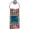Retro Squares Hand Towel - Full Print (Personalized)