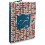 Retro Squares Hardbound Journal - 5.75" x 8" (Personalized)