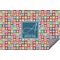 Retro Squares Indoor / Outdoor Rug - 2'x3' (Personalized)