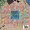 Retro Squares Jigsaw Puzzle 1014 Piece - In Context