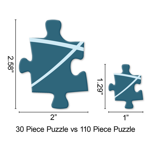 Retro Squares Jigsaw Puzzle - Piece Comparison