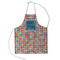 Retro Squares Kid's Apron - Small (Personalized)