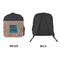 Retro Squares Kid's Backpack - Approval