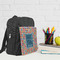 Retro Squares Kid's Backpack - Lifestyle