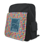 Retro Squares Preschool Backpack (Personalized)