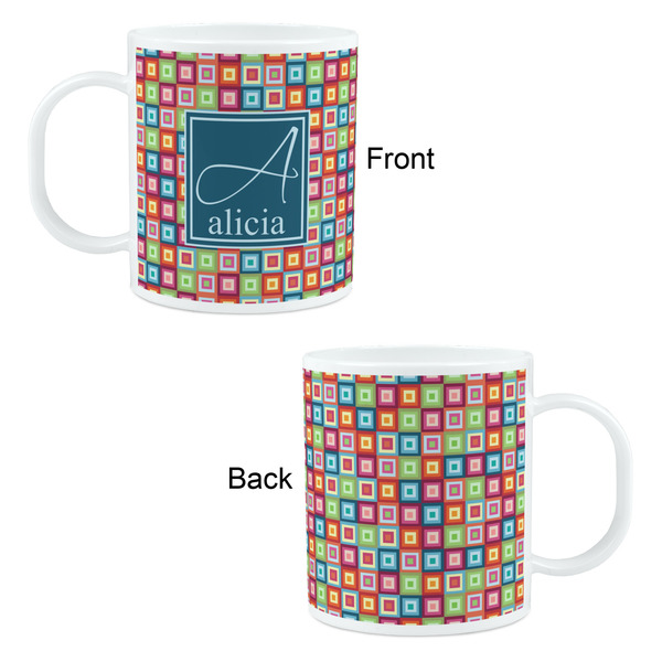 Retro Squares Kid's Mug - Apvl
