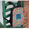 Retro Squares Kids Backpack - In Context