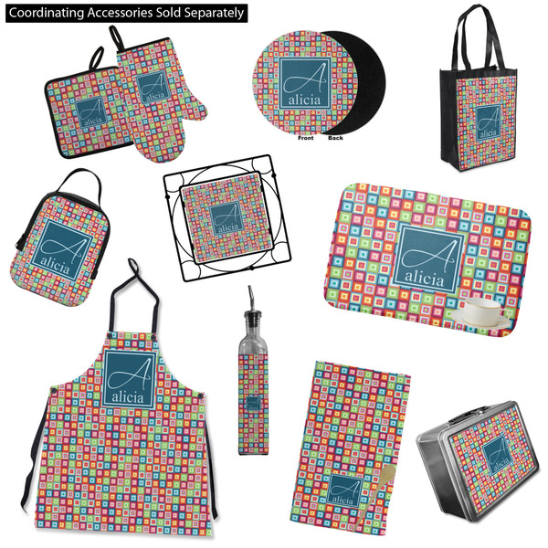 Retro Squares Kitchen Accessories & Decor