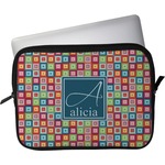 Retro Squares Laptop Sleeve / Case (Personalized)