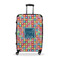 Retro Squares Large Travel Bag - With Handle