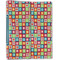 Retro Squares Linen Placemat - Folded Half (double sided)