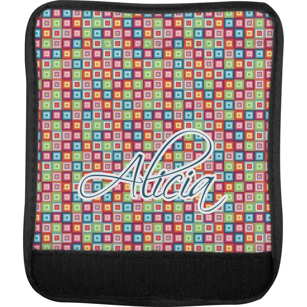 Retro Squares Luggage Handle Wrap (Approval)