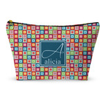 Retro Squares Makeup Bag (Personalized)