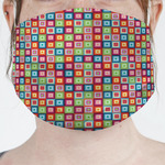 Retro Squares Face Mask Cover