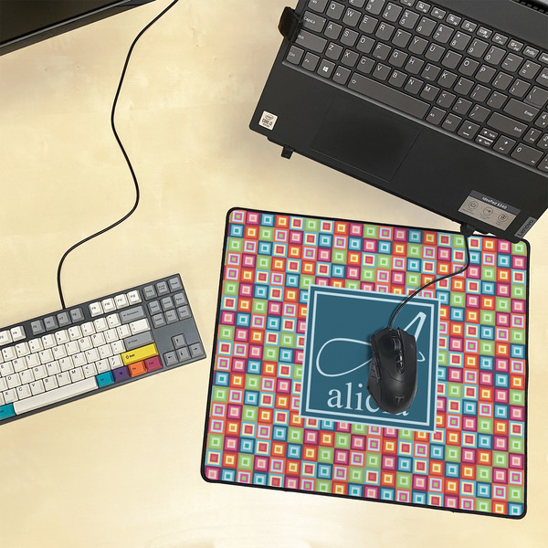 Retro Squares Medium Gaming Mats - LIFESTYLE