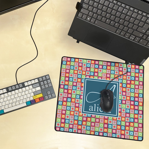 Retro Squares Medium Gaming Mats - LIFESTYLE
