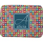 Retro Squares Memory Foam Bath Mat - 48"x36" (Personalized)