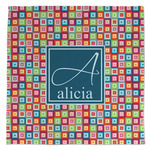Retro Squares Microfiber Dish Towel (Personalized)