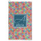 Retro Squares Microfiber Golf Towels - FRONT