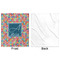 Retro Squares Minky Blanket - 50"x60" - Single Sided - Front & Back