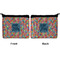Retro Squares Neoprene Coin Purse - Front & Back (APPROVAL)
