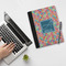Retro Squares Notebook Padfolio - LIFESTYLE (large)