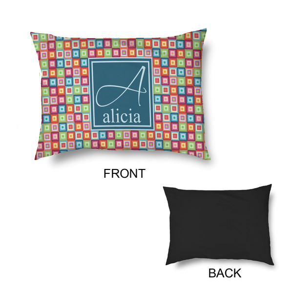 Retro Squares Outdoor Dog Beds - Small - APPROVAL