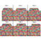 Retro Squares Page Dividers - Set of 6 - Approval