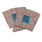 Retro Squares Party Cup Sleeve (Personalized)