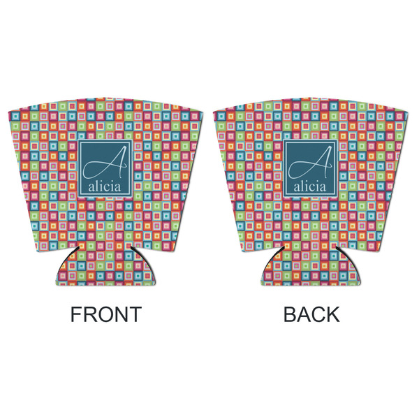 Retro Squares Party Cup Sleeves - with bottom - APPROVAL