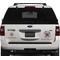 Retro Squares Personalized Car Magnets on Ford Explorer