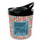 Retro Squares Plastic Ice Bucket (Personalized)