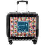 Retro Squares Pilot / Flight Suitcase (Personalized)