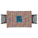 Retro Squares Tablecloth - 58"x58" (Personalized)
