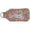 Retro Squares Sanitizer Holder Keychain - Large (Back)