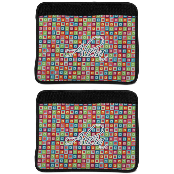 Retro Squares Seat Belt Cover (APPROVAL Update)