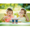 Retro Squares Sippy Cups w/Straw - LIFESTYLE