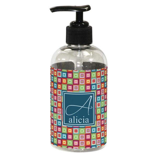 Retro Squares Small Soap/Lotion Bottle