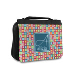 Retro Squares Toiletry Bag - Small (Personalized)