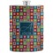 Retro Squares Stainless Steel Flask