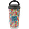 Retro Squares Stainless Steel Coffee Tumbler (Personalized)