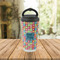 Retro Squares Stainless Steel Travel Cup Lifestyle