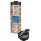 Retro Squares Stainless Steel Skinny Tumbler (Personalized)