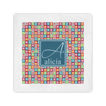 Retro Squares Standard Cocktail Napkins (Personalized)