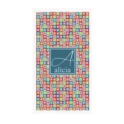 Retro Squares Guest Towels - Full Color - Standard (Personalized)