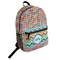 Retro Squares Student Backpack Front